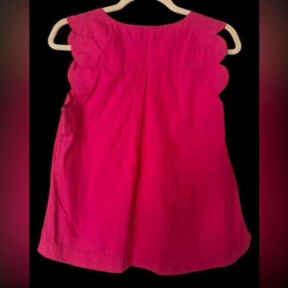 Anthropologie | Maeve Poplin Split Neck Sleeveless Top - Picture 2 of 4